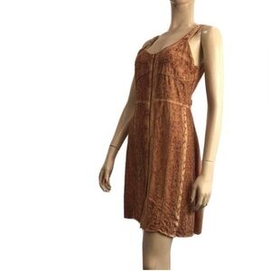 VINI short embroidery sleeveless dress size:S